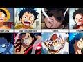 All forms of monkey d luffy  one piece