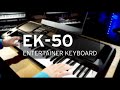 KORG EK-50 Entertainer Keyboard: All Playing, No Talking! Official Video.