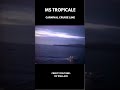 MS Tropicale sounds her Horn as she conclude her Lifeboat Drill
