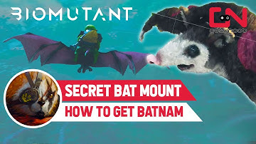 Biomutant How to Get Secret BAT Mount - Batnam Flying Mount Location