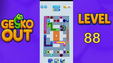 Gecko Out Level 88 Solution  | Step by Step Walkthrough