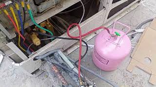 Haier VRF air condition commissioning || Haier VRF ac outdoor unit working || AR engineering