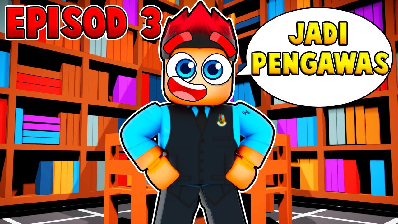 EPISOD 3: AKU JADI PENGAWAS! [SMK BLOXBURG 🏡RP] (Roblox Malaysia)