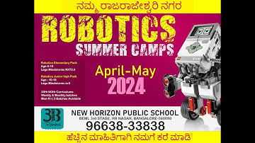 LEGO ROBOTICS SUMMER CAMPS - RAJARAJESHWARI NAGAR - BENGALURU