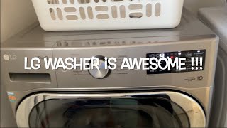 LG 5.2 CU. FT. (MODEL MW8980HWA) WASHER REVIEW by netman88 2,466 views 4 months ago 8 minutes, 37 seconds