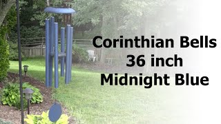 Corinthian Bells® 36 Midnight Blue wind chime by Wind River