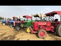 Mahindra 585 Di Vs New Holland 3600-2 Vs John Deere 5310 Vs Massey Ferguson 9500 Full Video