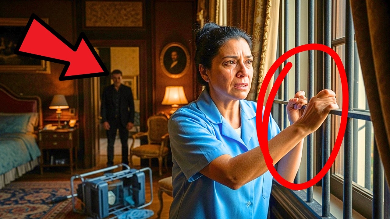 Una señora de la limpieza es encerrada por un millonario y mantenida prisionera hasta...