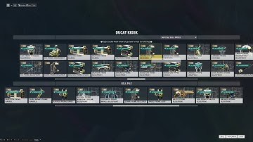 Warframe Baro trader 23 / 09 / 2016