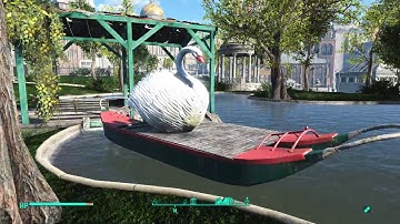 Fallout 4 The Boston Common & Swan Pond Reconstruction