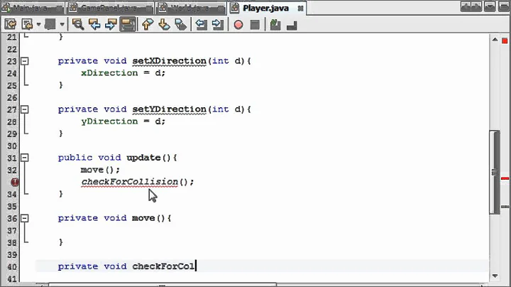 Creating a Player - #9 - Intermediate Java Game Programming Tutorials (TheJavaHub)