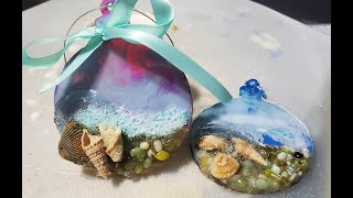 Easy Holographic Vinyl Ornaments/ LIVE
Learn how to create easy holographic vinyl ornaments with this live tutorial! Perfect for Christmas, these DIY decorations are made using holographic adhesive vinyl. Get ready to add some sparkle to your holiday decor!
Easy and Fun!! Really cant get over how easy and beautiful these were to make! Please stay tuned to a full tutorial of these if I have time. Maybe this week. Maybe!! If not I hope you can use this LIVE because it is super simple yall. Merry Christmas.
Cricut holographic vinyl
wooden flat round ornament
UV Resin
Sand
shells
small shiny aquarium rocks Easy Holographic Vinyl Ornaments/ LIVE