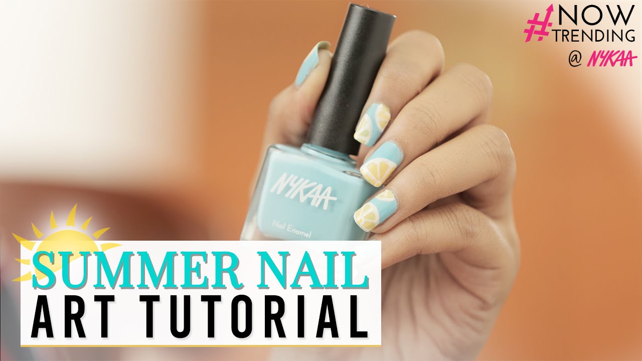 Summer Nail Art Tutorial Ft. Fabpolish | Nykaa