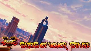 Street Fighter V  5 Skies Of Honor Stage Theme all Parts Mix