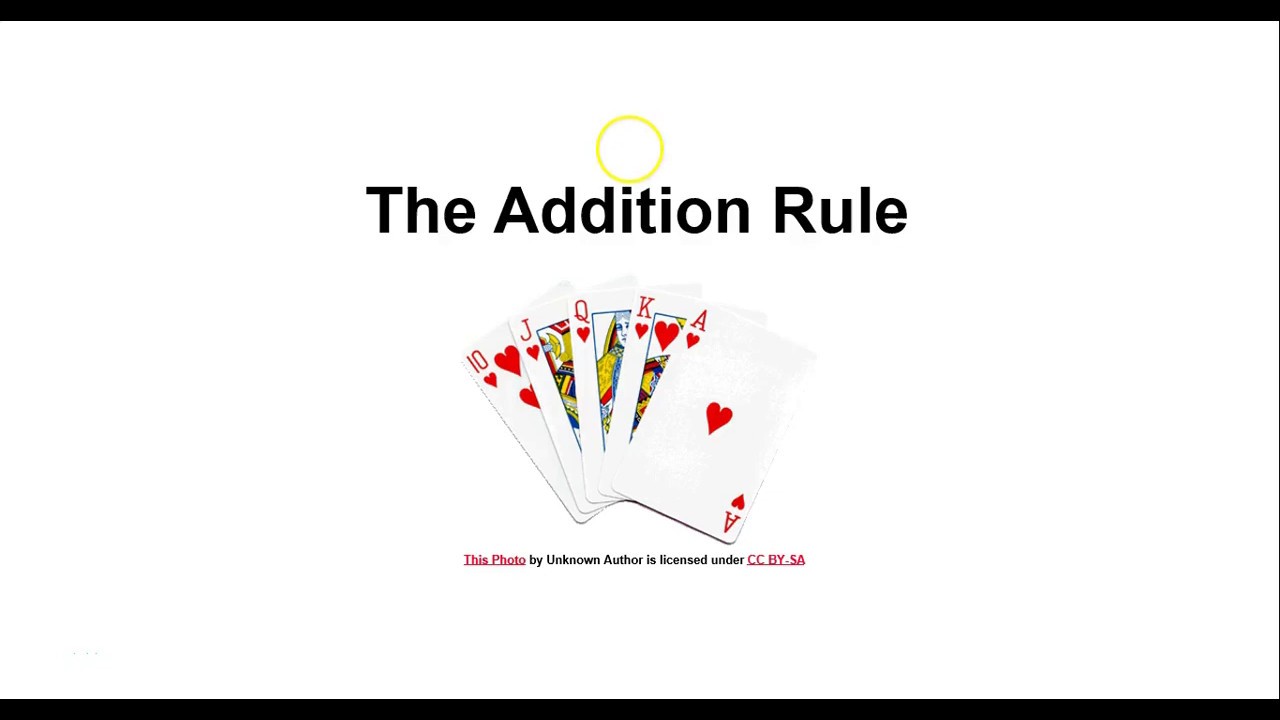 ⁣Module 3 The Addition Rule