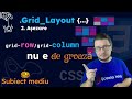 Cum aranjăm în grid CSS