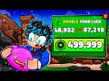 I Used INFINITE Luck In Slime RNG 