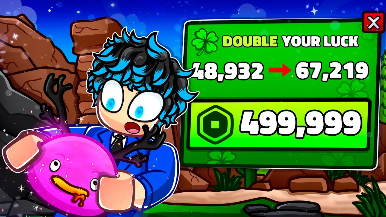 I Used INFINITE Luck in Slime RNG!