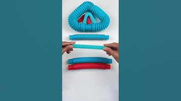 Creating Pink Crunchy Style POPs-ASMR #diy #satisfyingvideos #relaxing #creative #oddasmr #insideout