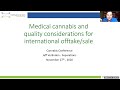 Medical Cannabis Status in South Africa and Export Comments