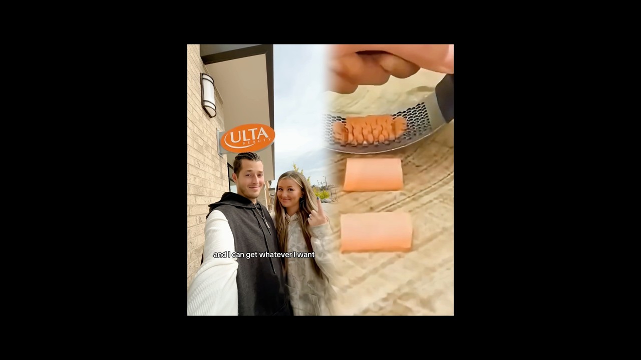 ULTA CHALLENGE I HAD TO STACK ROUND PRODUCTS IN A TOWER WITHOUT DROPPING THEM🤯 