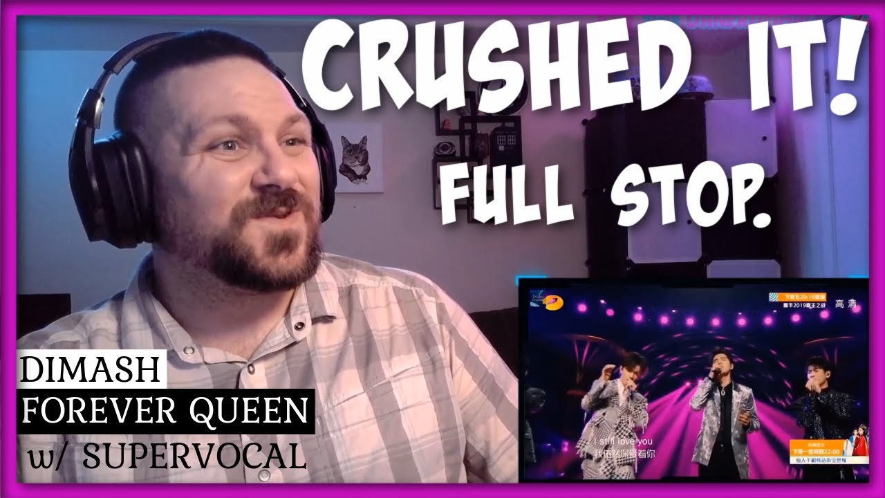 Dimash - Forever Queen (ft. Supervocal) | Reaction