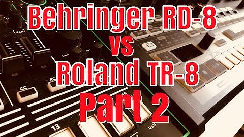 Behringer RD-8 vs Roland TR-8- PART 2 (Features)
