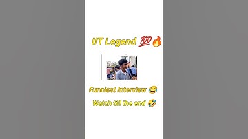 Funniest Interview of JEE Aspirant 😂 #shorts