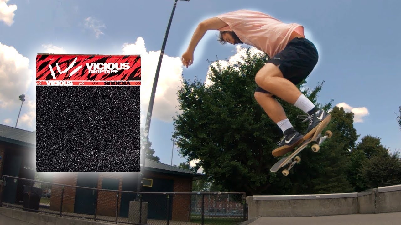 Vicious Griptape on a Skateboard