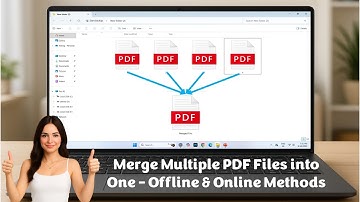 How to Merge Multiple PDF Files into One – Offline & Online Methods