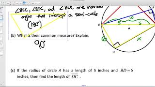 11-4 Inscribed Angles Continued
