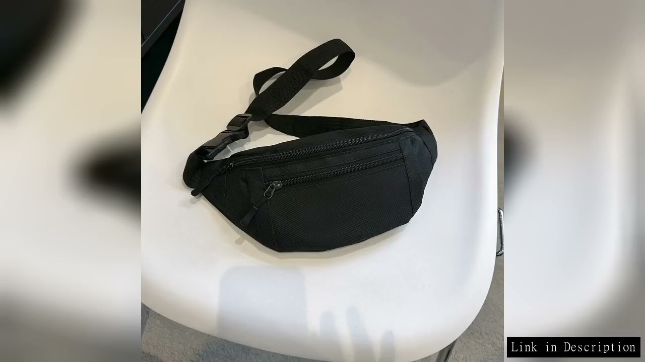 Fanny Pack Sports Festival Workout Traveling Running Large Crossbody Casual Hands-Free Wallets Waist