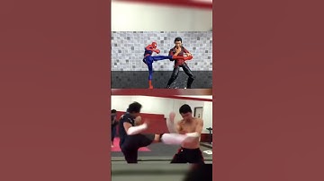 Transforming Real Fighting Techniques Into Stop Motion Animation #stopmotion @D.Y.sao