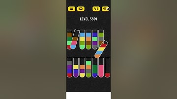 water sort puzzle level 5369
