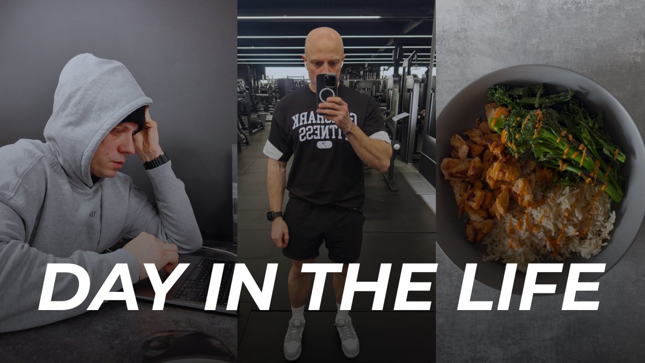 DAY IN THE LIFE / Being an Online Coach, Training, PT Sessions, Hyrox Classes & Being Daddy ...