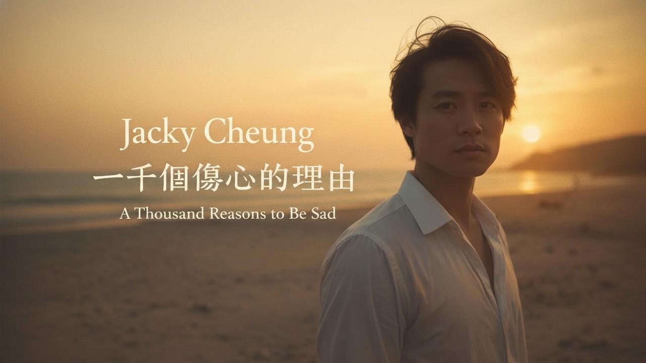 Jacky Cheung – 一千個傷心的理由 | A Thousand Reasons to Be Sad (AI Cover) | 90s Mandopop Classic