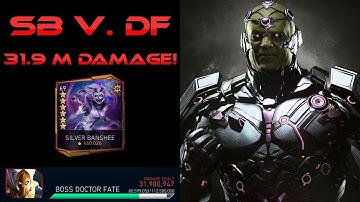SB vs T8 DF 31.9 Mil Damage | Injustice 2 Mobile