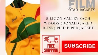 Silicon Valley Zach Woods Donald Jared Dunn Pied Piper Jacket Profile