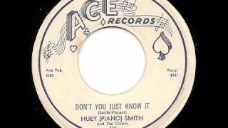 HUEY (PIANO) SMITH & THE CLOWNS - Don't You Just Know It chords