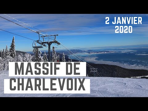 Ski au Massif de Charlevoix