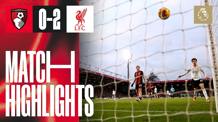 Mo Salah brace ends the Cherries' unbeaten run | AFC Bournemouth 0-2 Liverpool