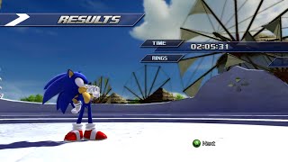 Sonic Unleashed | Windmill Isle Act 2 No Glitch Speedrun | 02:05:31