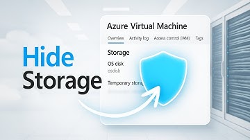 How To Hide The Temporary Storage in Azure VM