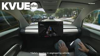 Tesla begins testing Cybercab without steering wheel screenshot 3