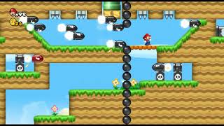 Cannon Heck (New Super Mario Bros. Wii Kaizo Level) (savestates)