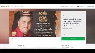 Affiliate Marketing Program on Eventbrite-Make Money