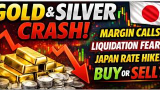 Gold & Silver Crash Alert 🚨 Margin Calls + Japan Rate Hike | Buy Opportunity or Big Trap?
