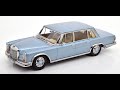 Modelissimo: KK-Scale Mercedes 600 SWB W100 1963 lightblue metallic 1/18