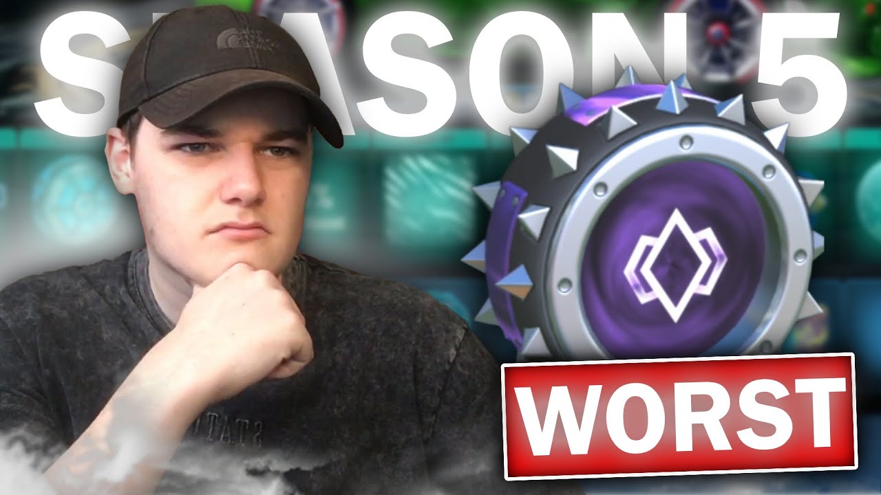 THE WORST EVER SEASON REWARDS! (Rocket League Season 5)