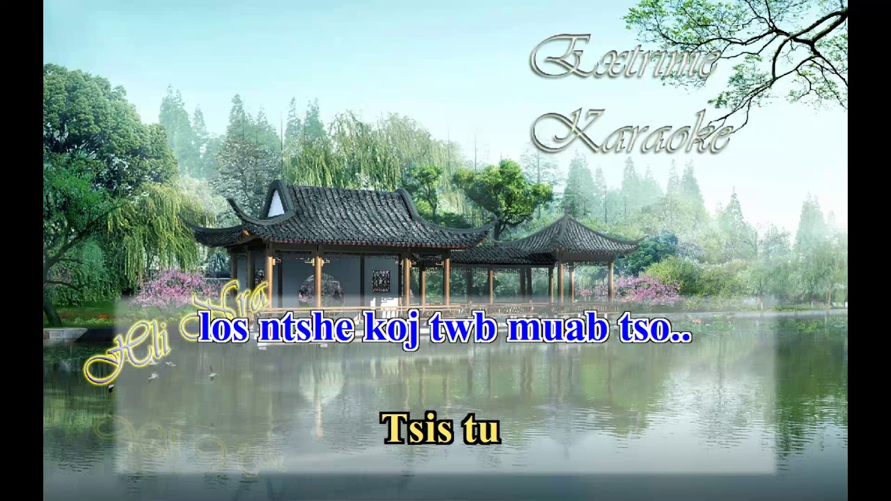 Maj mam tso koj mus karaoke ( Instramental )